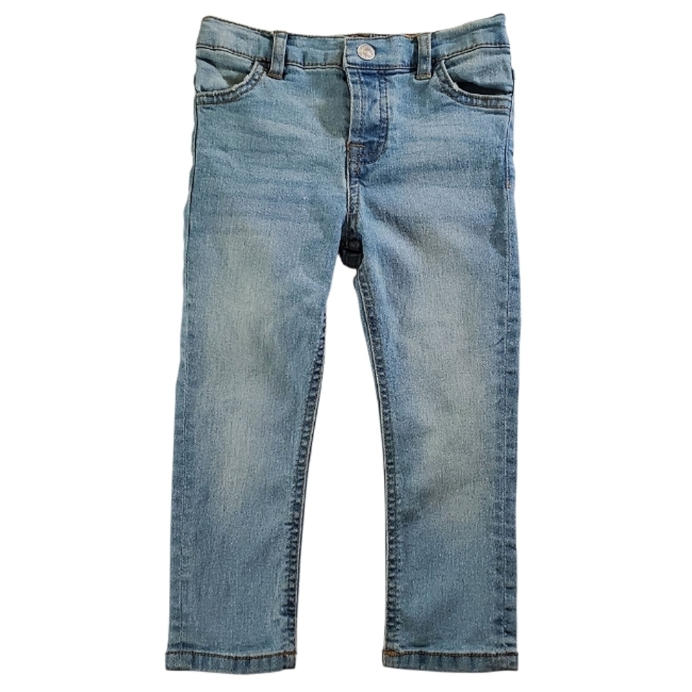 K1358 * 7 For All Mankind Girls Jeans Light Wash Denim Size 24M
